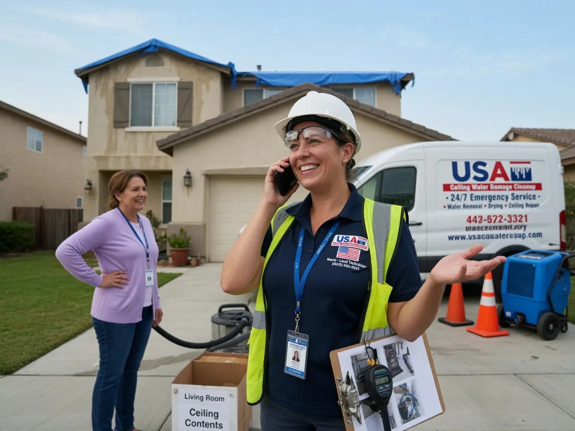 Ceiling Water Damage Restoration Manito, IL FAQs